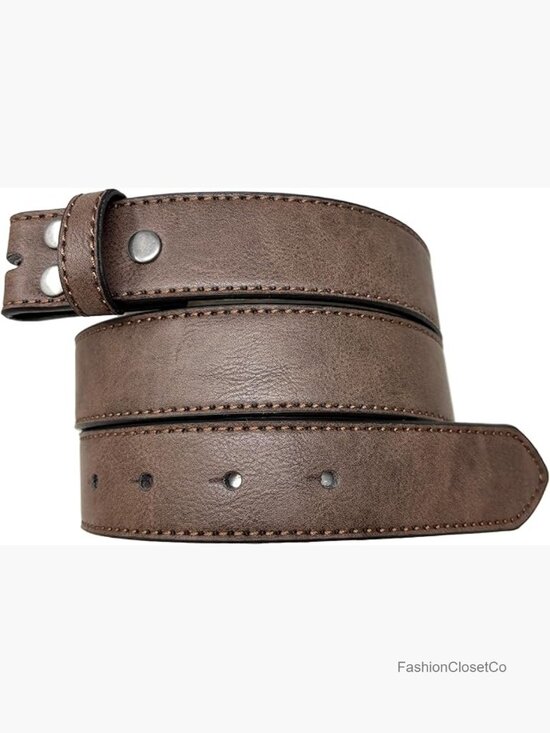 Genuine Bonded Leather Belt Strap 1.25\